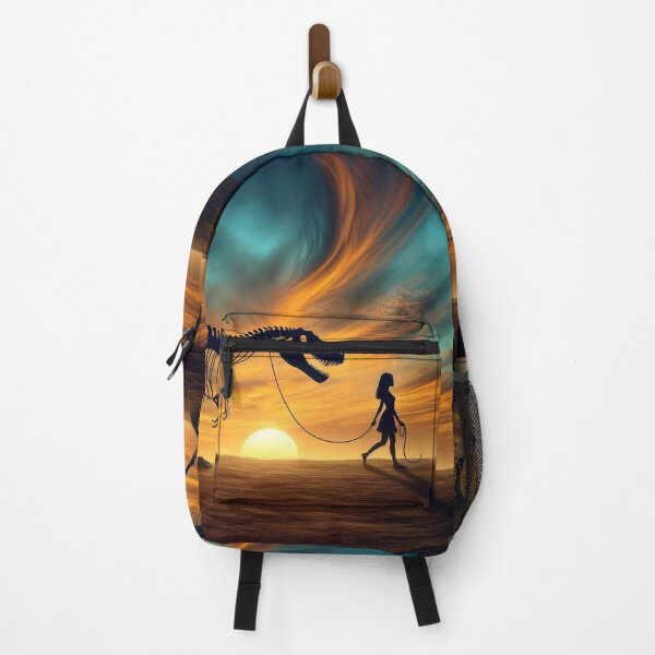 Item preview, Sunset Walk with Tyrannosaurus Rex designed and sold by M-Y-A-R-T-.