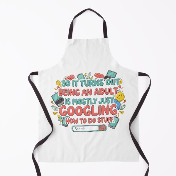 Item preview, The Adulting Search Bar | Funny Life & Tech Humor designed and sold by SteveGeorgiev.