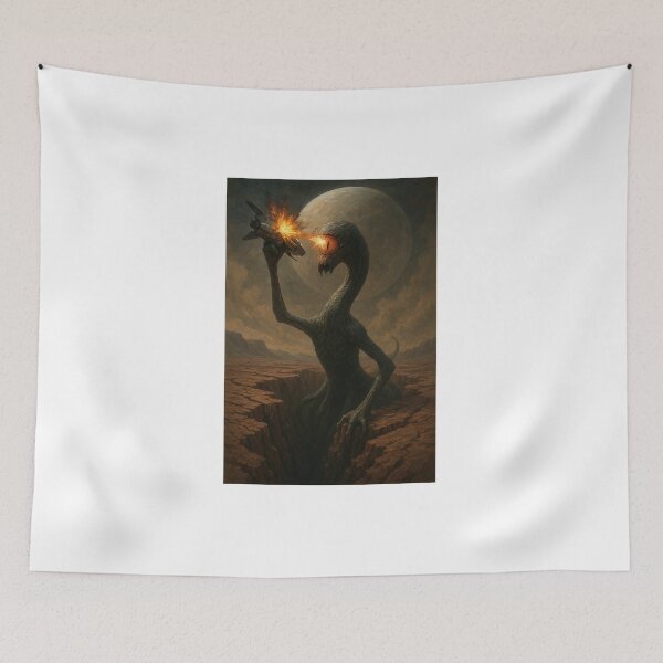 Item preview, Watcher in the Crevice - 4 designed and sold by GrassoGraphics.