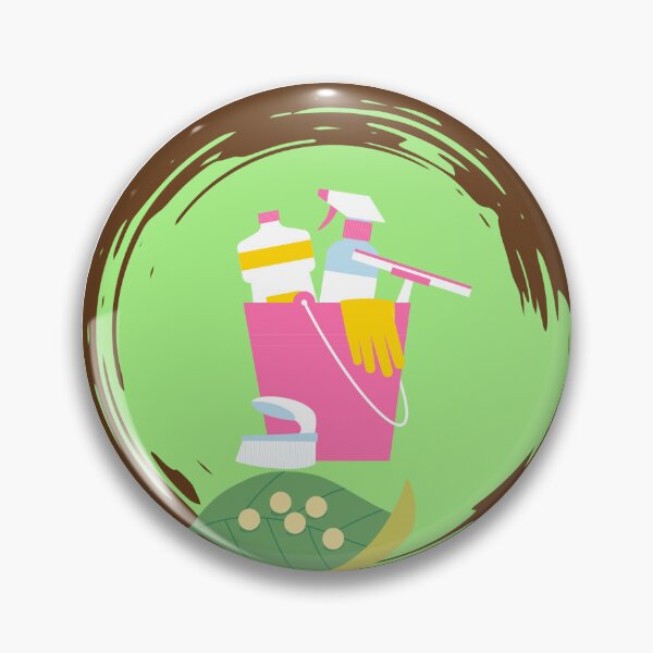 Item preview, EGG LVL Tidy Camper badge Camp Enchanted designed and sold by CampEnchanted.
