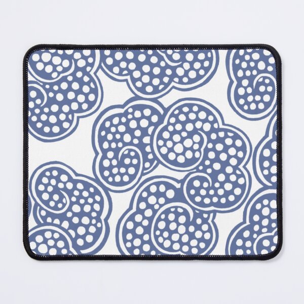 Item preview, Kumo - Taisho Modern Harmony Cloud Pattern in Muted Blue designed and sold by tokomoroJP.