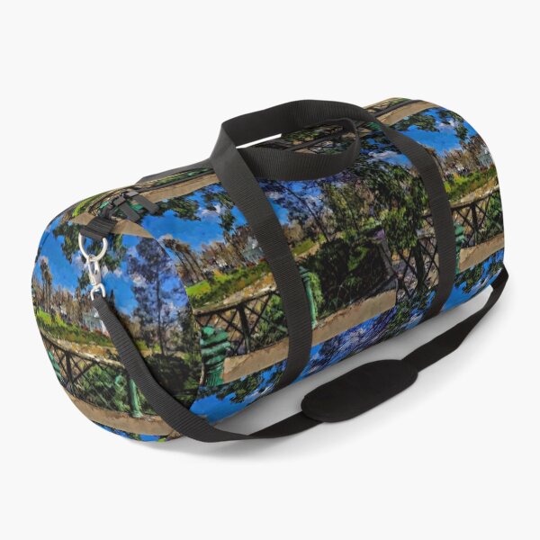 Item preview, Impressionist Painting of the Conservatory Gardens, Rosalind Park and the Old Bendigo Town Hall - Bendigo, Victoria, Australia designed and sold by Steven Jodoin.