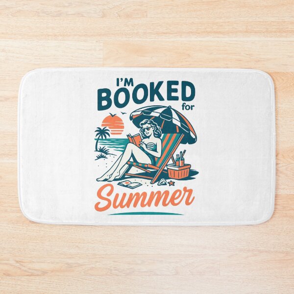 Item preview, I'm Booked For The Summer Book Girl designed and sold by Blok45.