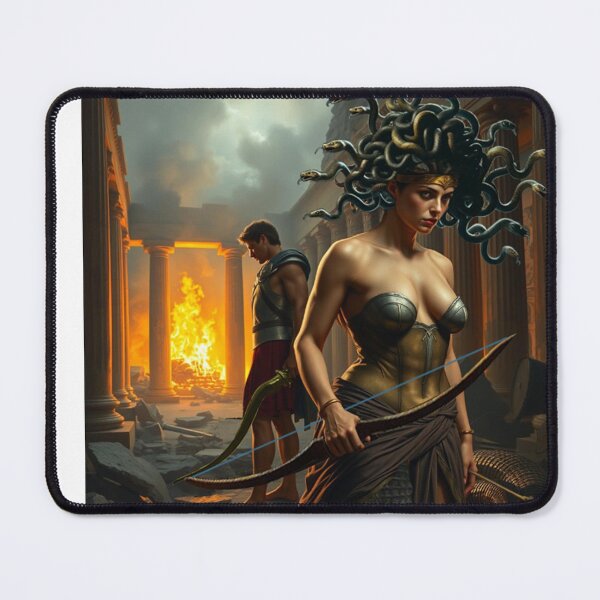 Item preview, Medusa’s Story – The Real Tale (From the Book) designed and sold by GrassoGraphics.