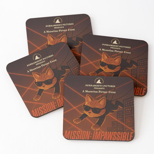 Item preview, Mission: ImPawssible - Feline Agent on the Prowl designed and sold by vanko-vnc.