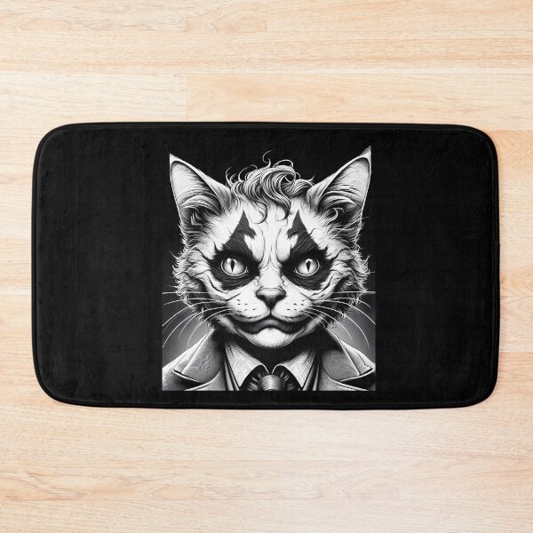 Item preview, The black and white clown cat designed and sold by Artillenium.
