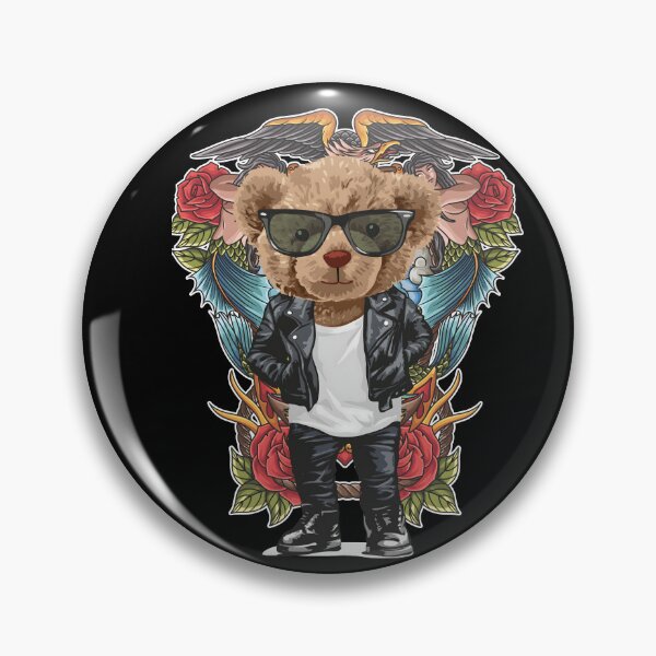 Item preview, Rebel Bear Rider: True Grit Teddy designed and sold by DarylWelsh2024.