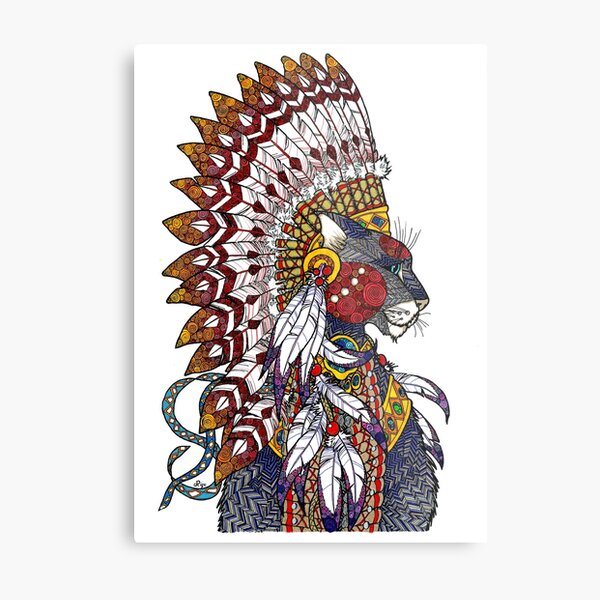 Vaa – Chief (exclusive series) Metal Print