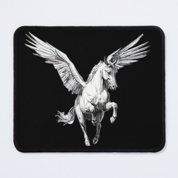 Item preview, Pencil drawing of Pegasus designed and sold by SanchillShop.