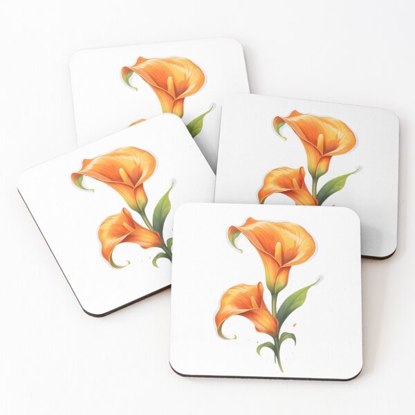 Item preview, Golden Orange Calla Lily designed and sold by HOMETOWN86.