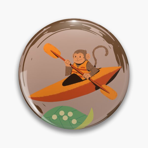 Item preview, EGG LVL Rafting badge Camp Enchanted designed and sold by CampEnchanted.