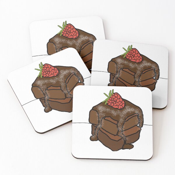 Item preview, Brownie and Raspberry Topping designed and sold by icedragonart77.