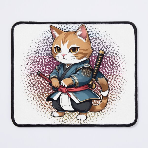 Item preview, Samurai Cat designed and sold by Merch Mann.
