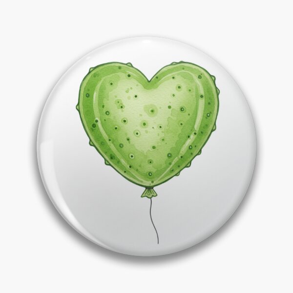 Item preview, Cucumber Heart Balloon designed and sold by ward didoch.