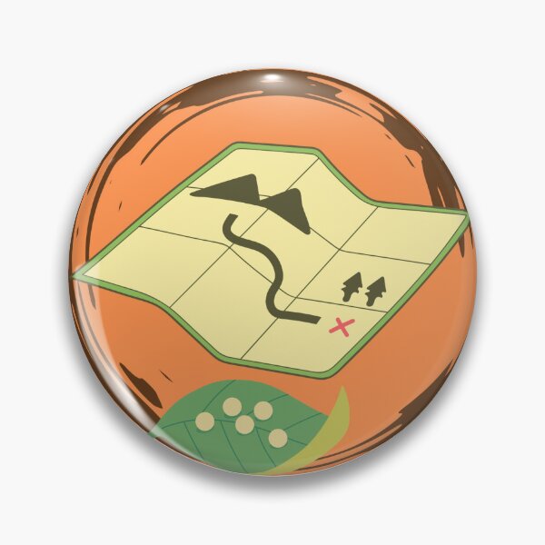 Item preview, EGG LVL Cartographer badge Camp Enchanted designed and sold by CampEnchanted.
