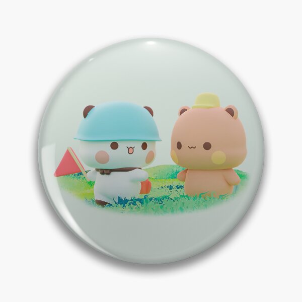 Item preview, Bubu and Dudu HIking 3D | Cute Bear Couple | Panda Yier | Bubu Brownie Bear designed and sold by valeriehsin.