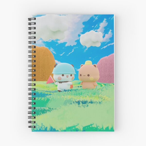 Item preview, Bubu and Dudu HIking 3D | Cute Bear Couple | Panda Yier | Bubu Brownie Bear designed and sold by valeriehsin.