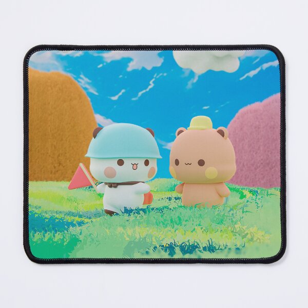 Item preview, Bubu and Dudu HIking 3D | Cute Bear Couple | Panda Yier | Bubu Brownie Bear designed and sold by valeriehsin.