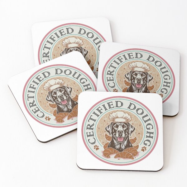 Item preview, Certified Doughg – Funny Dog Chef Design_Color1301 designed and sold by Merrko-Atelier.