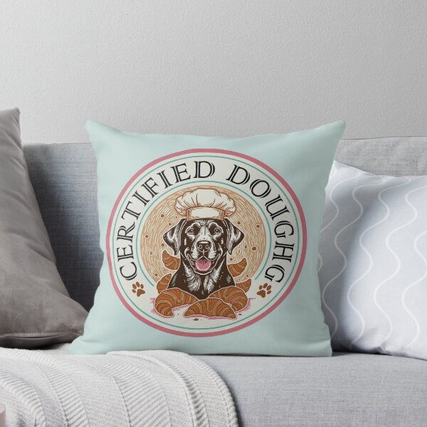 Item preview, Certified Doughg – Funny Dog Chef Design_Color1301 designed and sold by Merrko-Atelier.