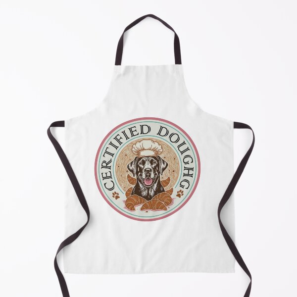 Item preview, Certified Doughg – Funny Dog Chef Design_Color1301 designed and sold by Merrko-Atelier.