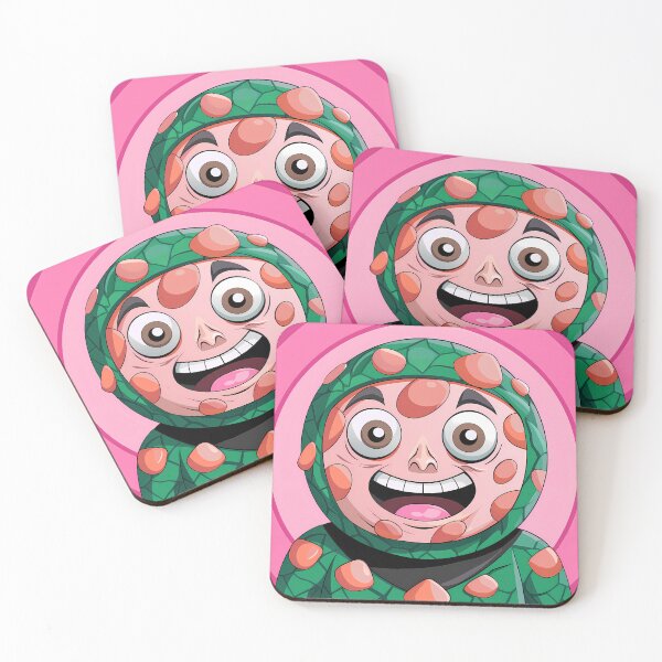 Item preview, Wide-Eyed Cartoon Character in Scaly Suit designed and sold by ART ATTACK ZONE.