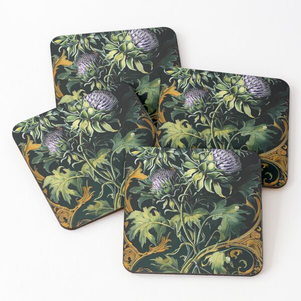 Item preview, Thistle blossoms designed and sold by andreisky.