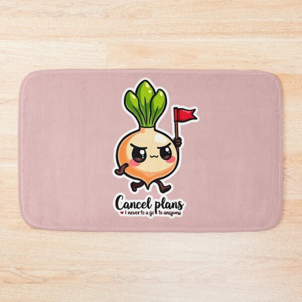 Item preview, Cancel Plans Onion – Funny Introvert Cartoon Illustration designed and sold by Kuber16.