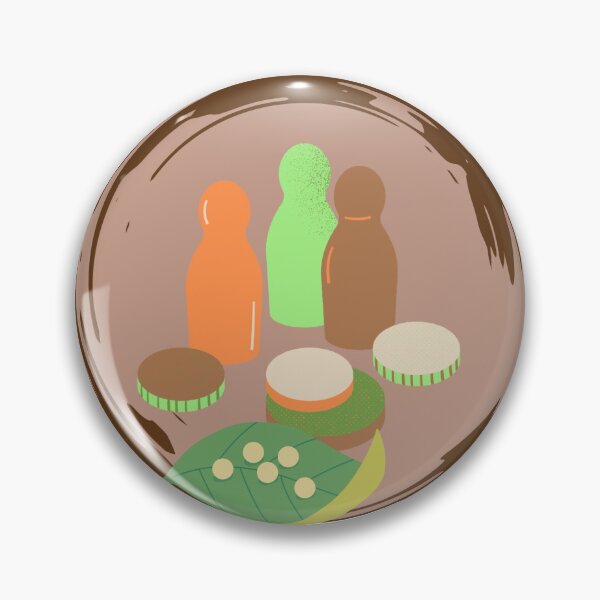 Item preview, EGG LVL Camp Enchanted Board game badge designed and sold by CampEnchanted.