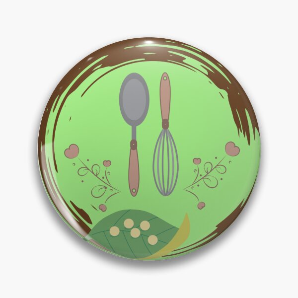Item preview, EGG LVL Camp Enchanted Baking badge designed and sold by CampEnchanted.