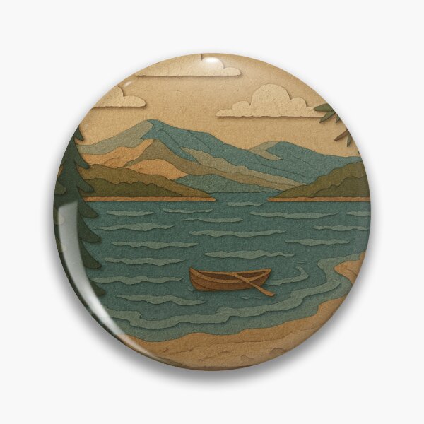 Artikelvorschau, Yellow Stone Lake - Kartonkunst entworfen und verkauft von niclothing.