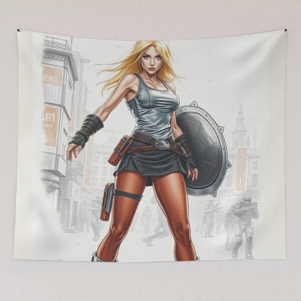 Item preview, The City Warrior designed and sold by e-not-shop.
