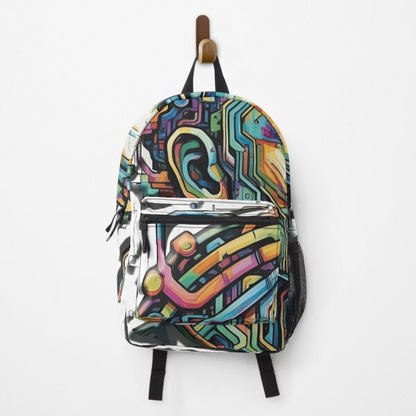 Item preview, Cybernetic Dream: Neon Circuitry Human Portrait designed and sold by ONESTARTS ARTS.