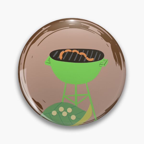 Item preview, EGG LVL Camp Enchanted Outdoor meal badge designed and sold by CampEnchanted.