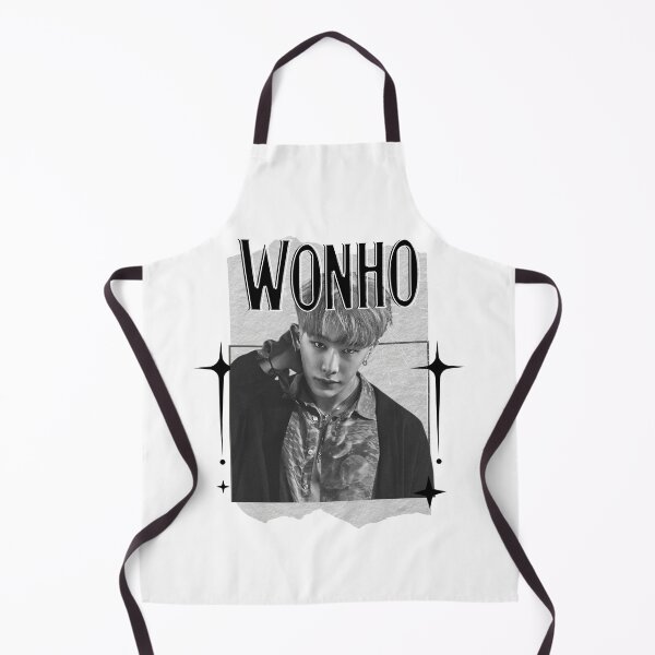Item preview, Wonho Kpop Soloist Monochrome Black and White Classic Design Collage  designed and sold by HELL0WBELLO.