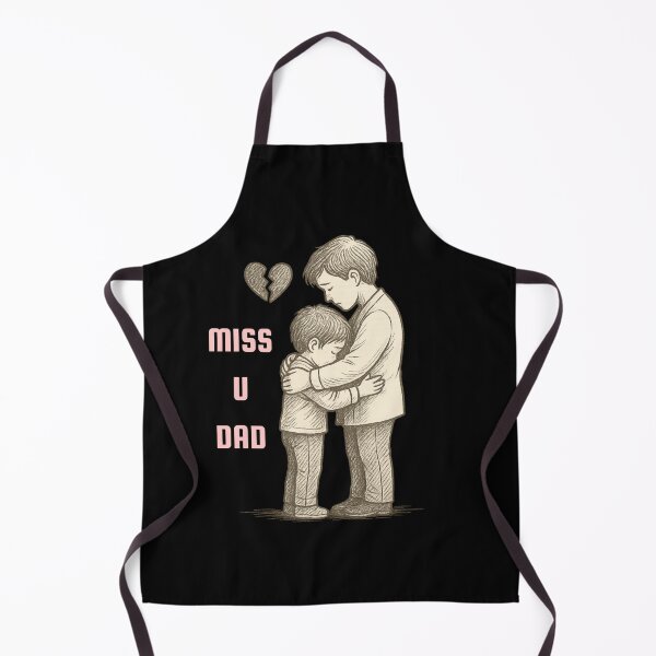 Item preview, Miss You Dad - Emotional Sketch for Grief, Love, and Loss designed and sold by Just Meaningful.