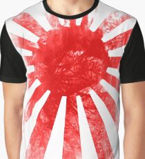 Japan Rising Sun Graphic T-Shirt