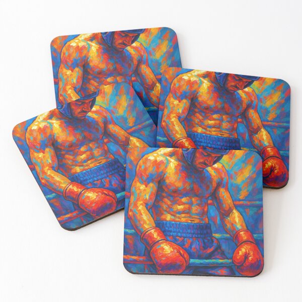 Item preview, Powerful boxer in focus designed and sold by Sigtrix.