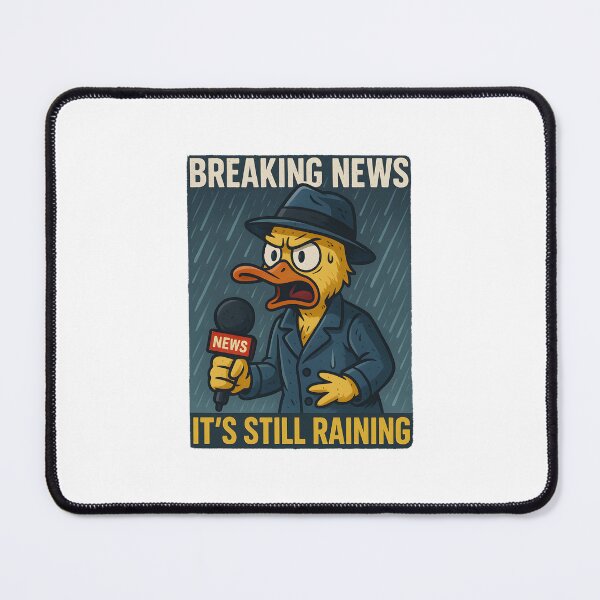 Item preview, Breaking Beak News – Duck on Duty designed and sold by inkNext.