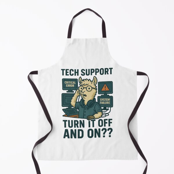 Item preview, System Overload – Alpaca Tech Support designed and sold by inkNext.