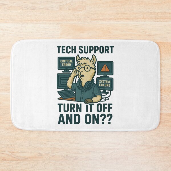 Item preview, System Overload – Alpaca Tech Support designed and sold by inkNext.
