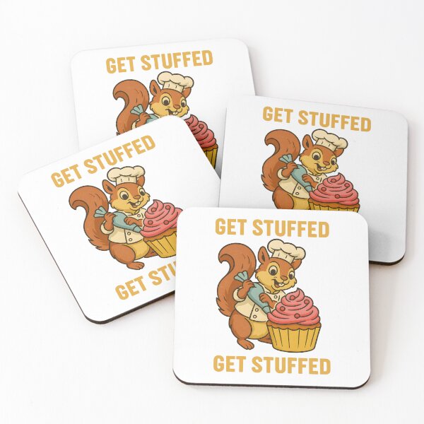 Item preview, Sweet Chaos – Squirrel at the Cupcake Counter designed and sold by inkNext.