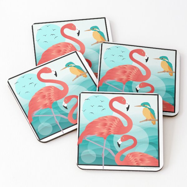Item preview, flamingos designed and sold by bego-esteban.