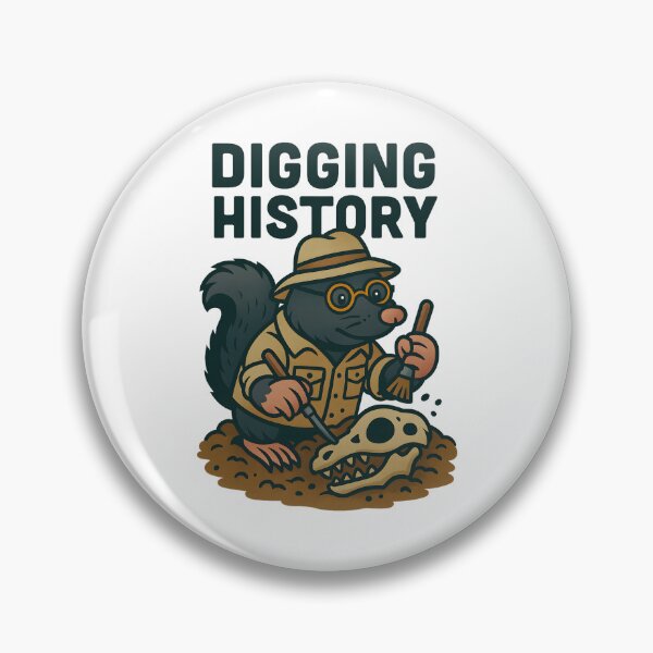 Item preview, Digging History – The Mole Digs Deep designed and sold by inkNext.