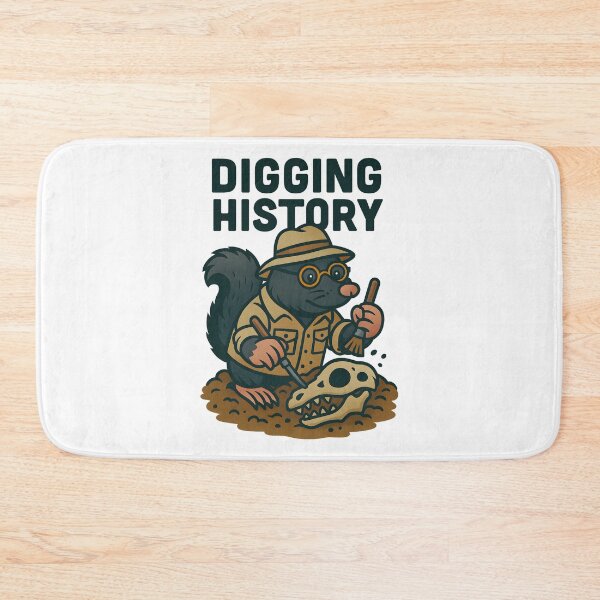 Item preview, Digging History – The Mole Digs Deep designed and sold by inkNext.