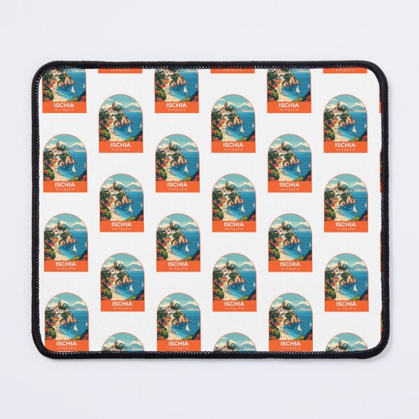 Item preview, Ischia italy Sticker designed and sold by TulipaGraphics.