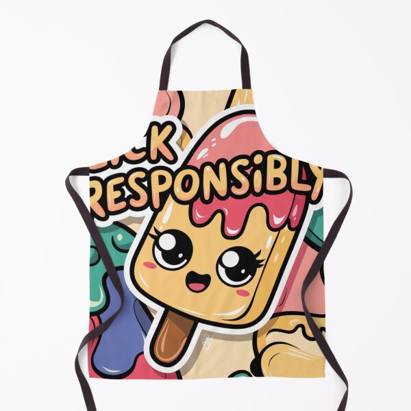 Item preview, Lick Responsibly - Cute Naughty Popsicle Sticker  designed and sold by Arthoughts.
