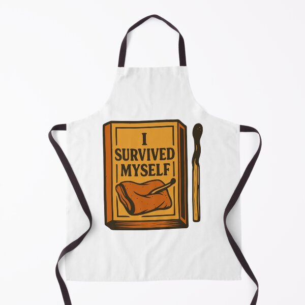 Item preview, I Survived Myself – Emotional Resilience Quote Vintage Matchbox Art designed and sold by Forysta.