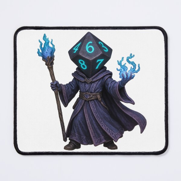 Item preview, Role-Playing Character - Wizard Sorcerer (Dice 10) designed and sold by Candie_Loudenfrau_Art.