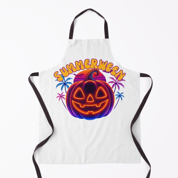Item preview, Neon Pumpkin Summerween Glow Design designed and sold by CottonandQuill.